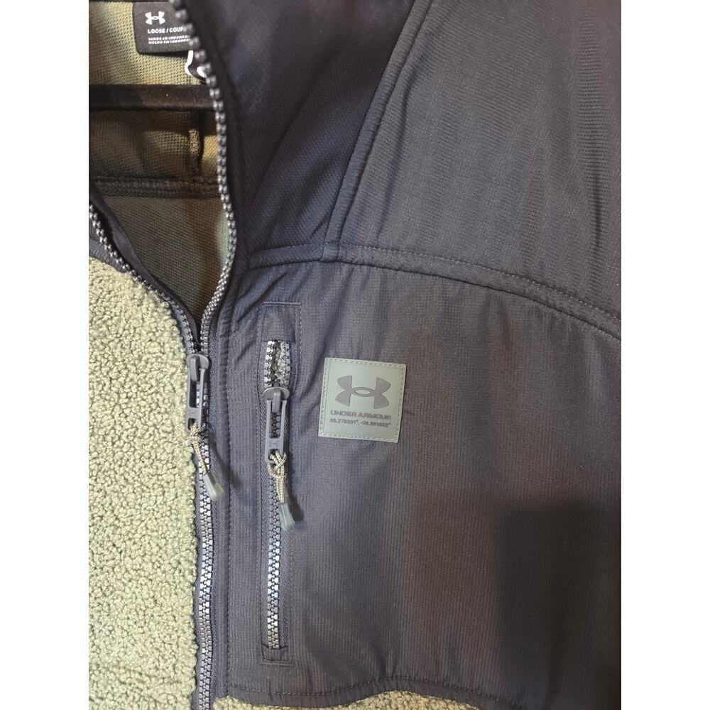 Under Armour Mens UA Mission Boucle Sherpa Jacket Size 3XL  New With Tags!!! - Picture 4 of 8